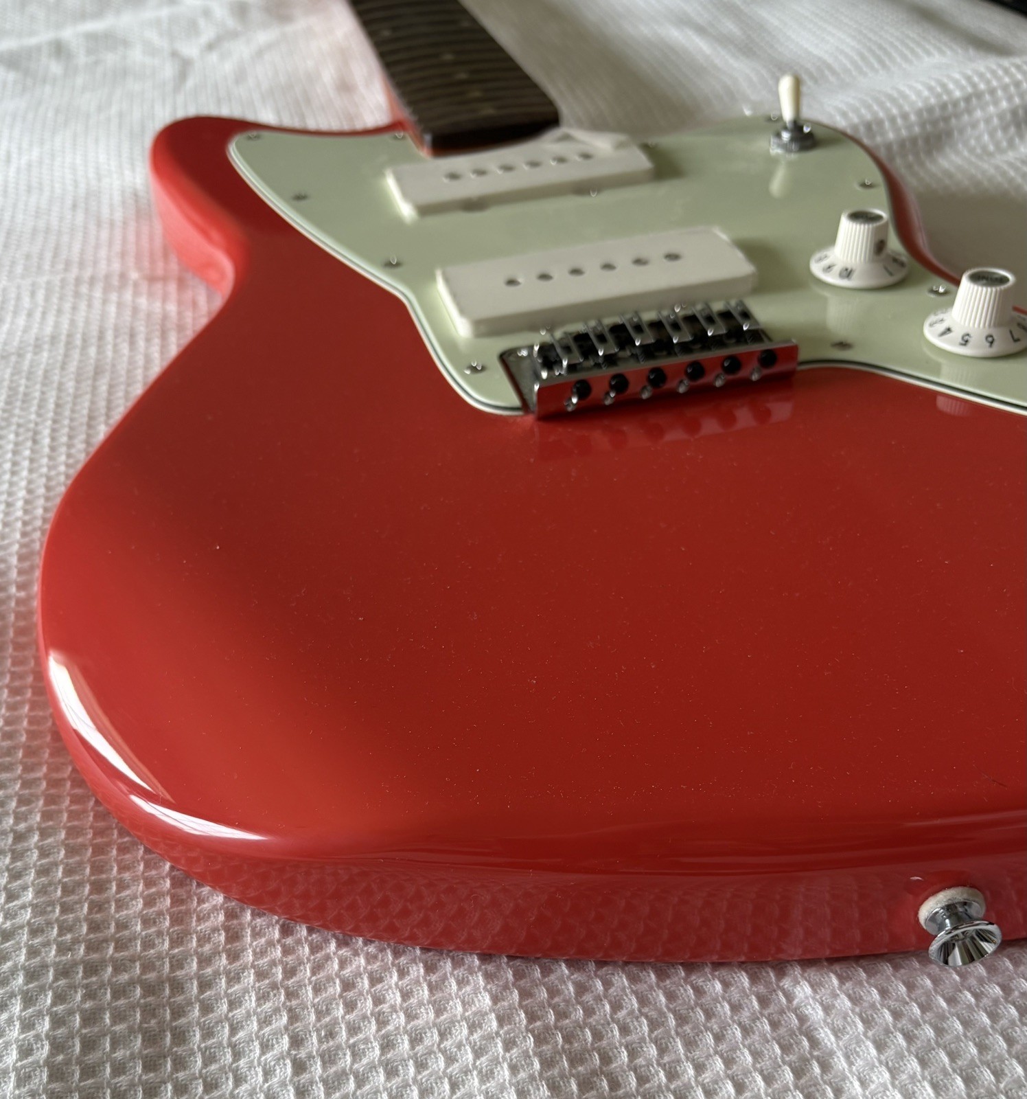 Squier Paranormal Jazzmaster XII 12-string Guitar,NEW Custom Finished NITRO Neck