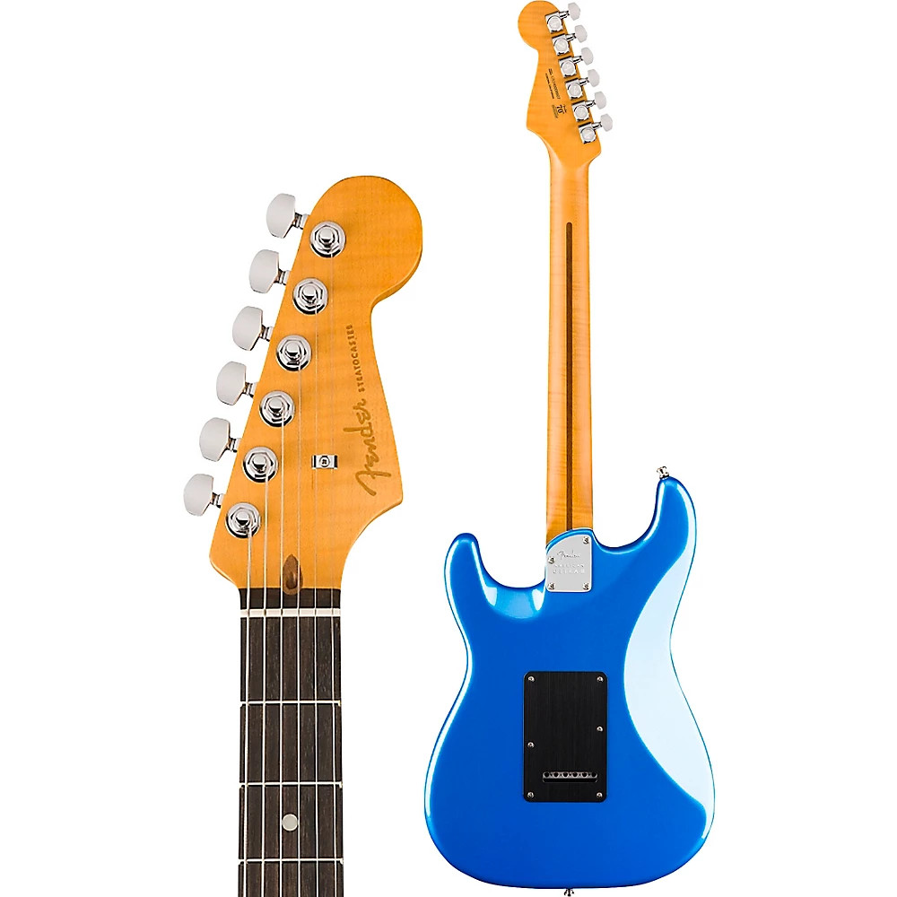 Fender American Ultra II Stratocaster HSS Ebony Fingerboard Guitar Noble Blue