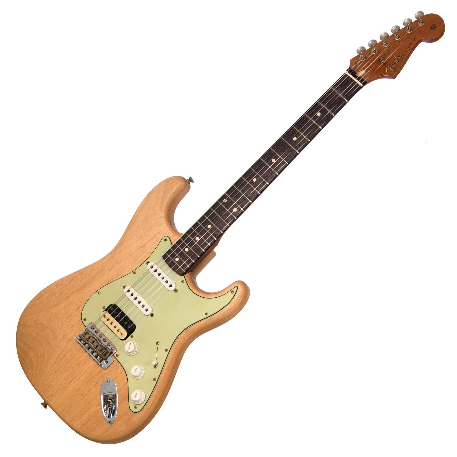 Fender Custom Shop MVP 1960 Stratocaster HSS NOS/Relic Hippie Natural Satin Oil