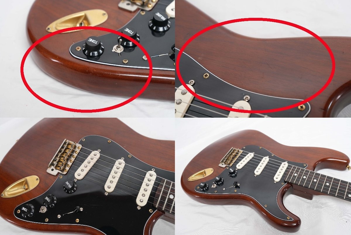 Bill Lawrence BC2E-130WL WALNUT Bopy Stratocaster 80s Made in Japan