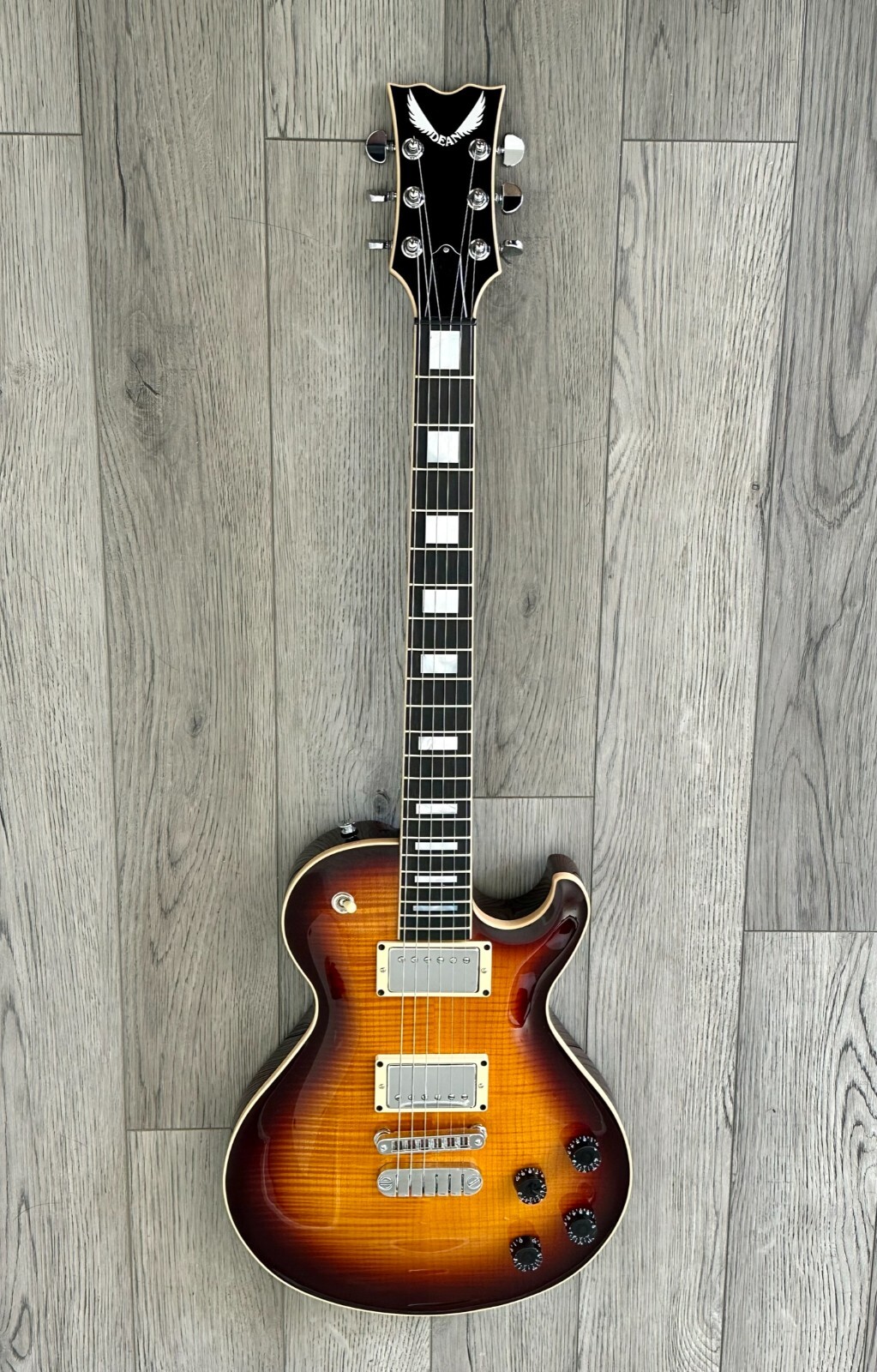 Dean Thoroughbred Flame top USA Guitar Sunburst