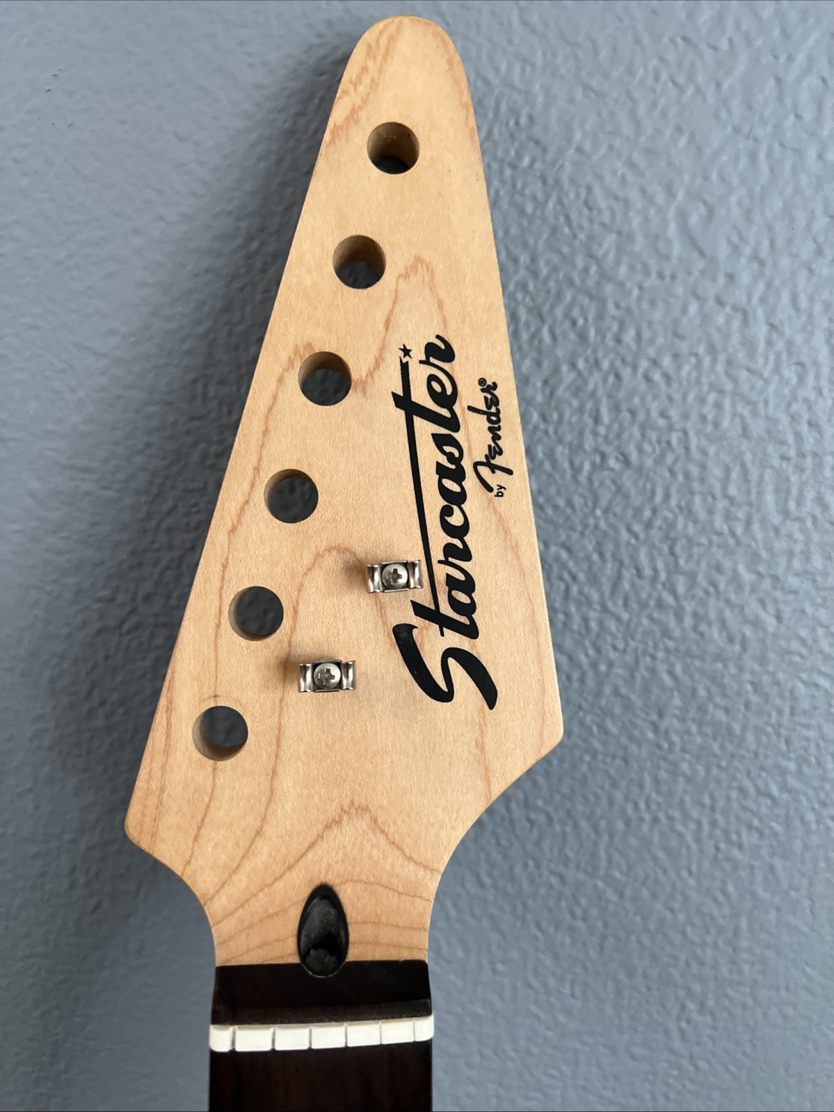 Fender Starcaster Electric Guitar Black Ebony