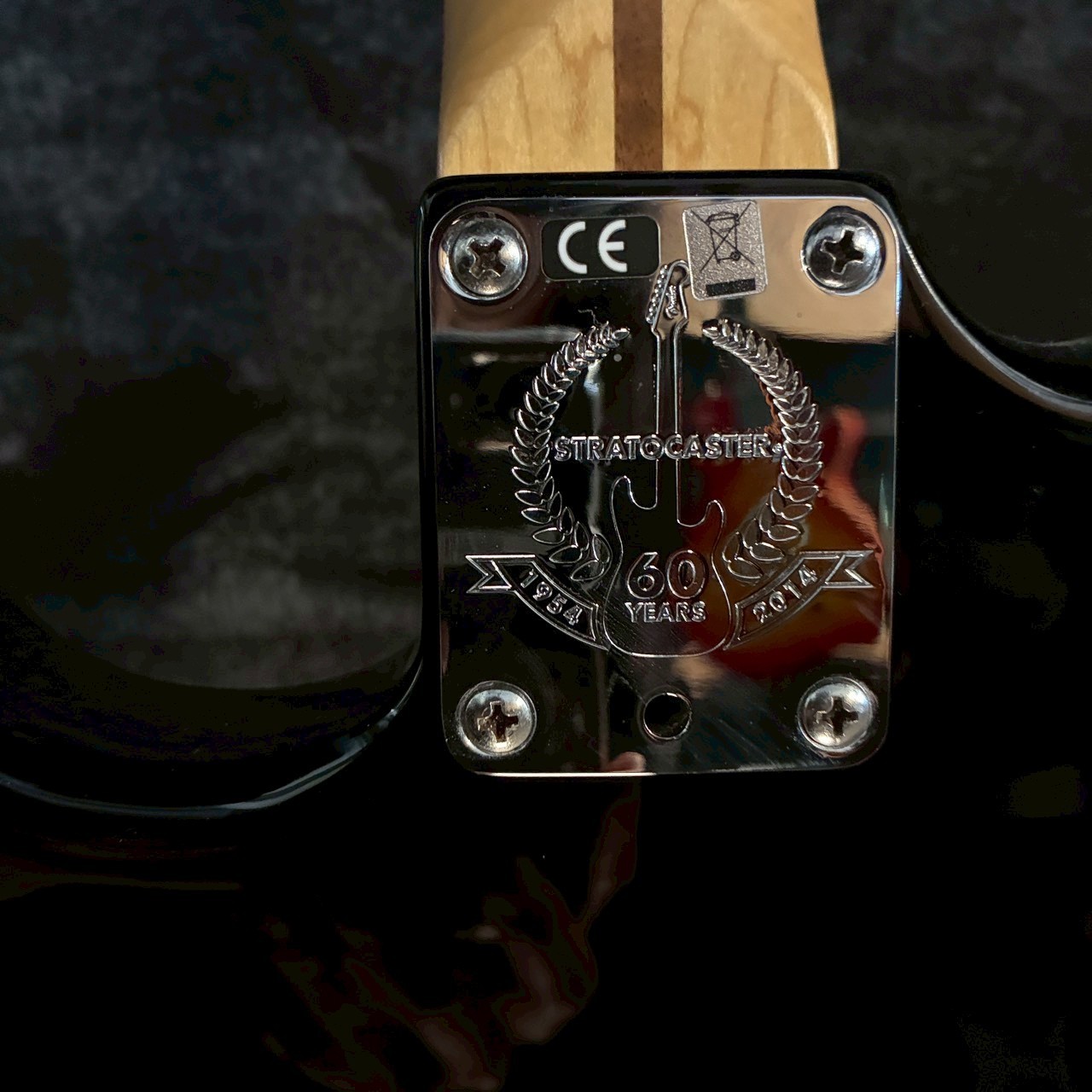 Fender USA American Standard Stratocaster 2014 Black【3.66kg】
