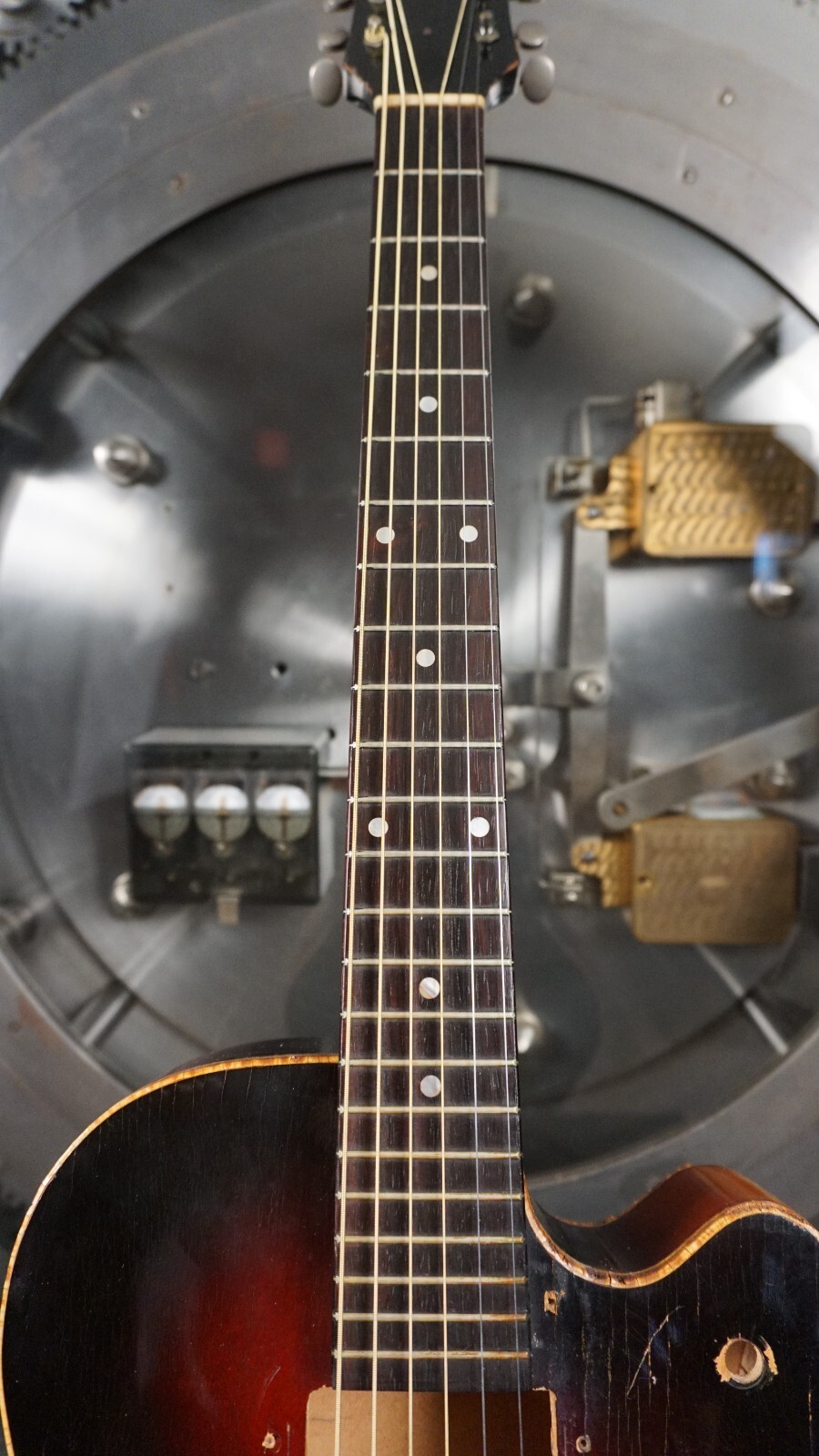 Stewart Oriphonic by United Code Late 50s – Tobacco Burst 23″ Scale Archtop