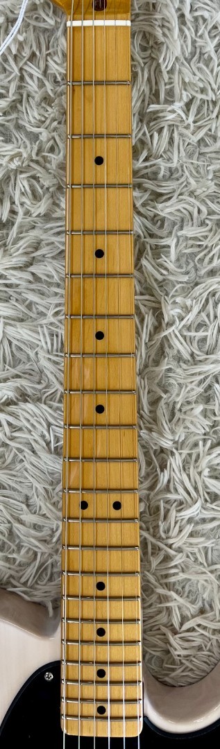 Squier by Fender Classic Vibe 50s Telecaster with Maple Fretboard, White Blonde
