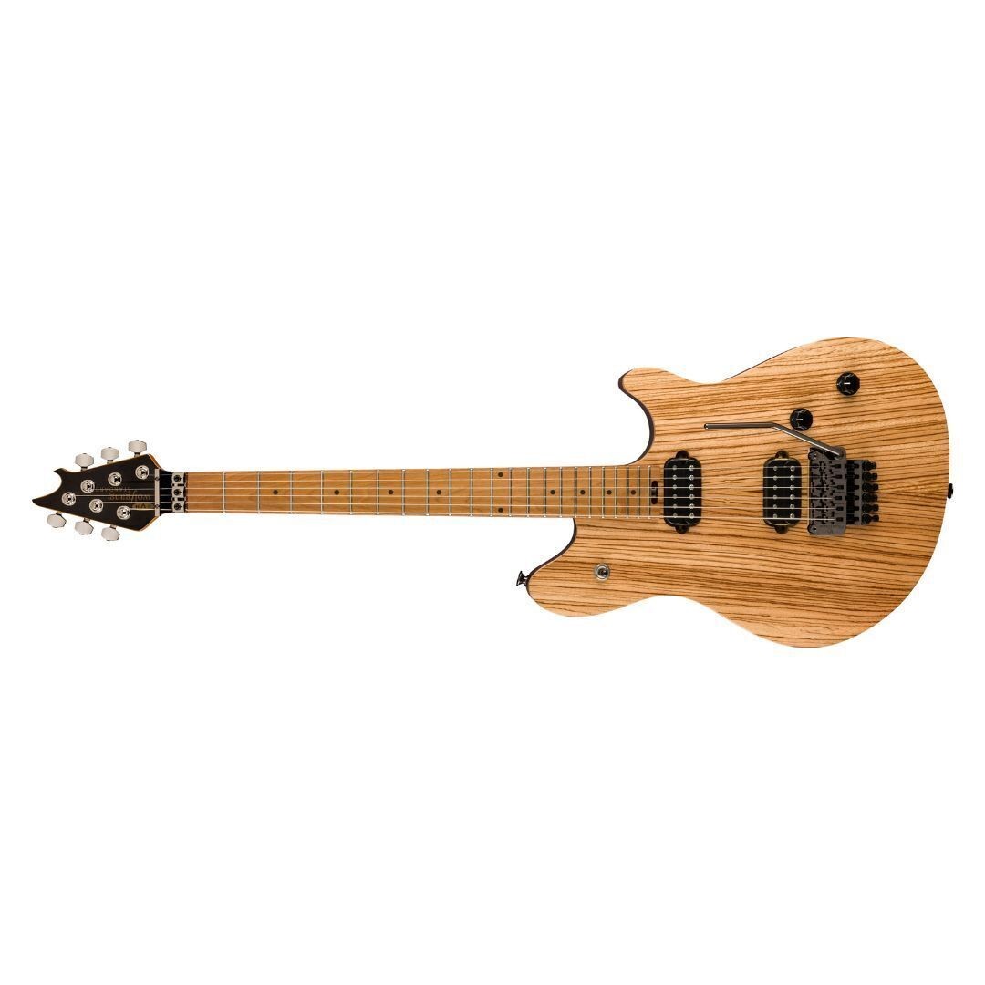 EVH Wolfgang WG Standard Exotic Zebrawood 6-String Electric Guitar Natural