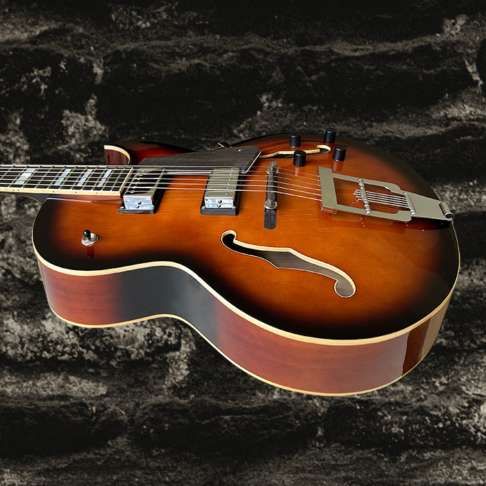 Aslin Dane Jazz King Tobacco sunburst