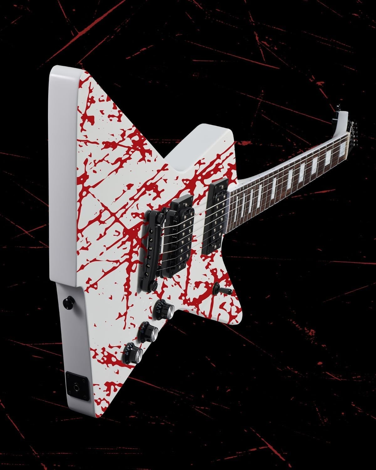 WestCreek Revenge Solid Body Electric Guitar, Heavy Metal Guitar | Right Hand…