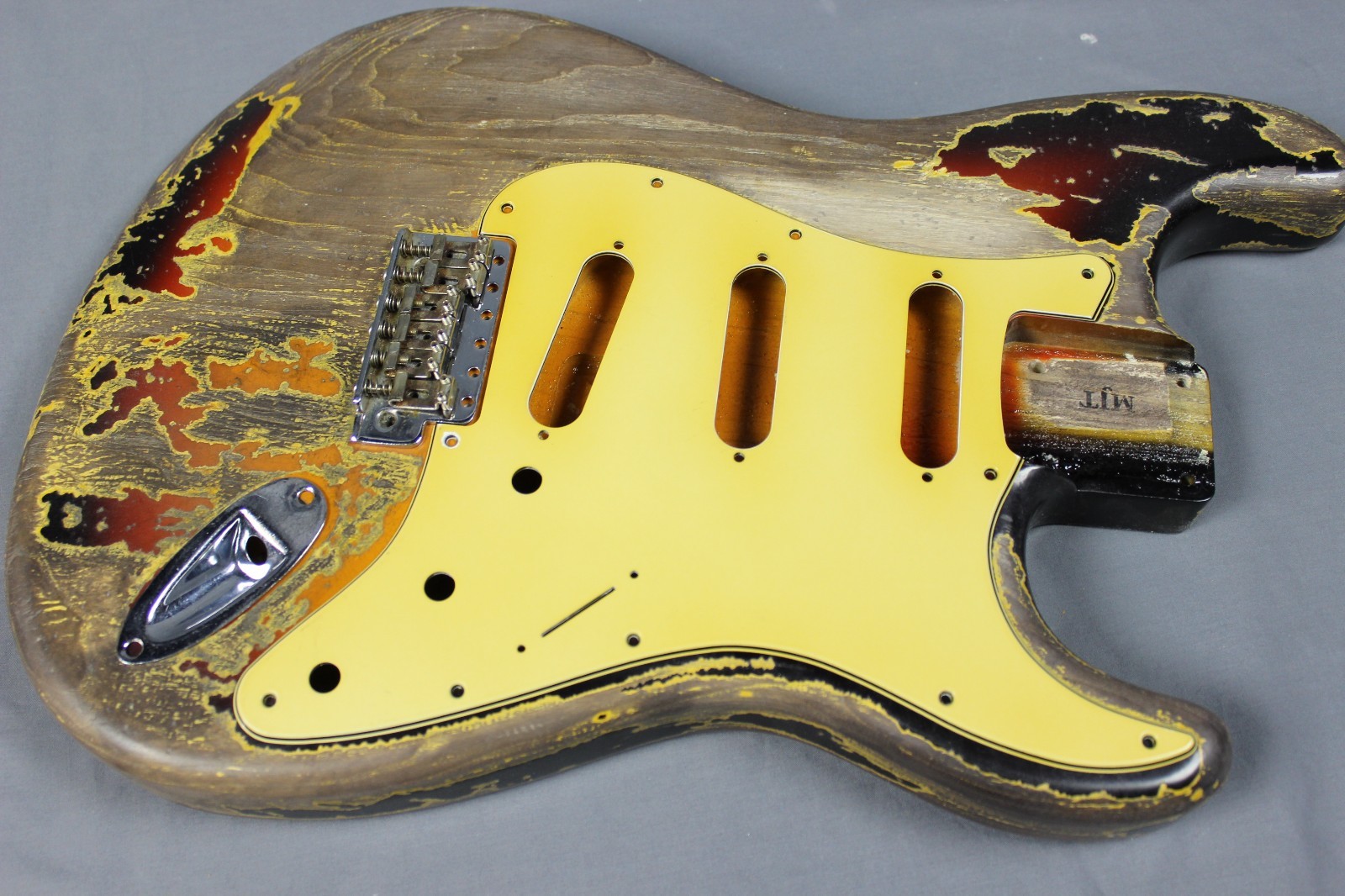 MJT Official Custom Order Vintage Aged Nitro Finish Guitar Body Mark Jenny VTS
