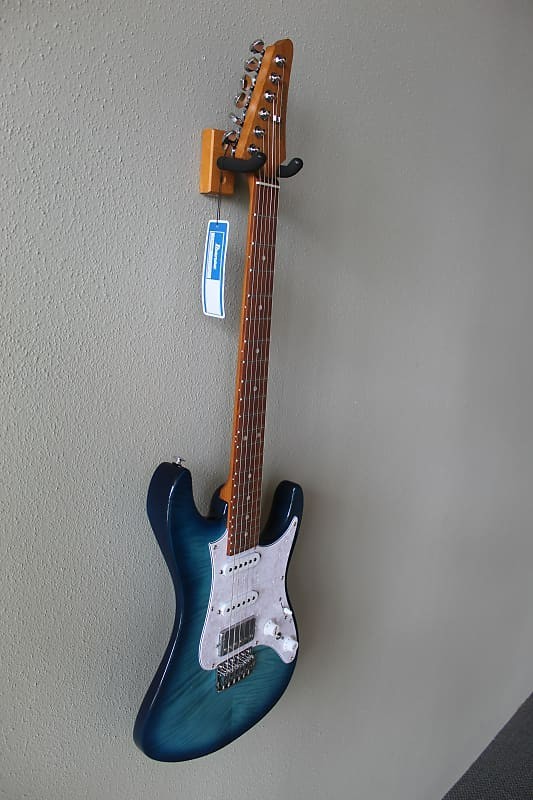 Brand New Ibanez Standard AZ22S1F Electric Guitar – Transparent Turquoise Burst