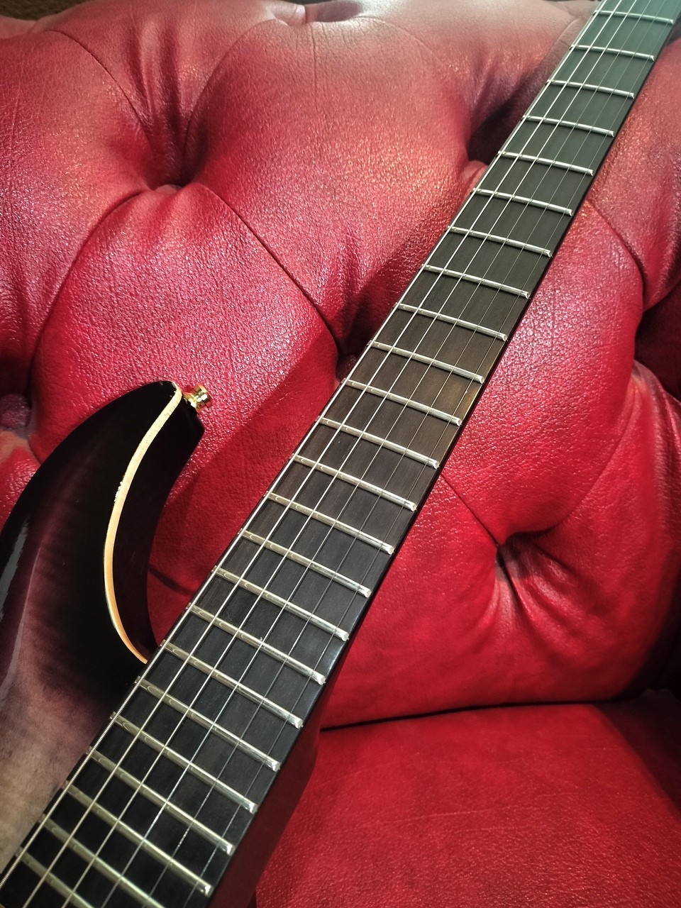 Edwards E-MYSTIQUE Flame Maple ESP H-3 Ebony Used