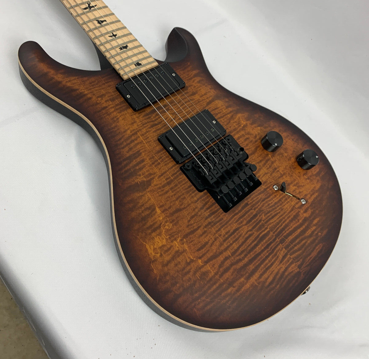 PRS Paul Reed Smith DW CE 24 Floyd Guitar Burnt Amber Smokeburst + PRS Bag NEW