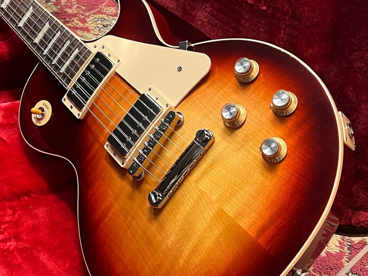 Gibson New Les Paul Standard ’60s Figured Top Bourbon Burst #230250263 4.60kg Sh