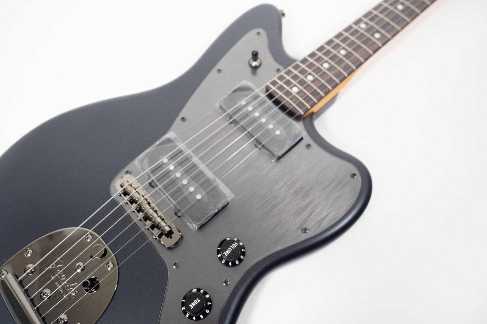 Fender Hybrid II 2026 Collection Jazzmaster Matte Phantom Black Satin Metallic