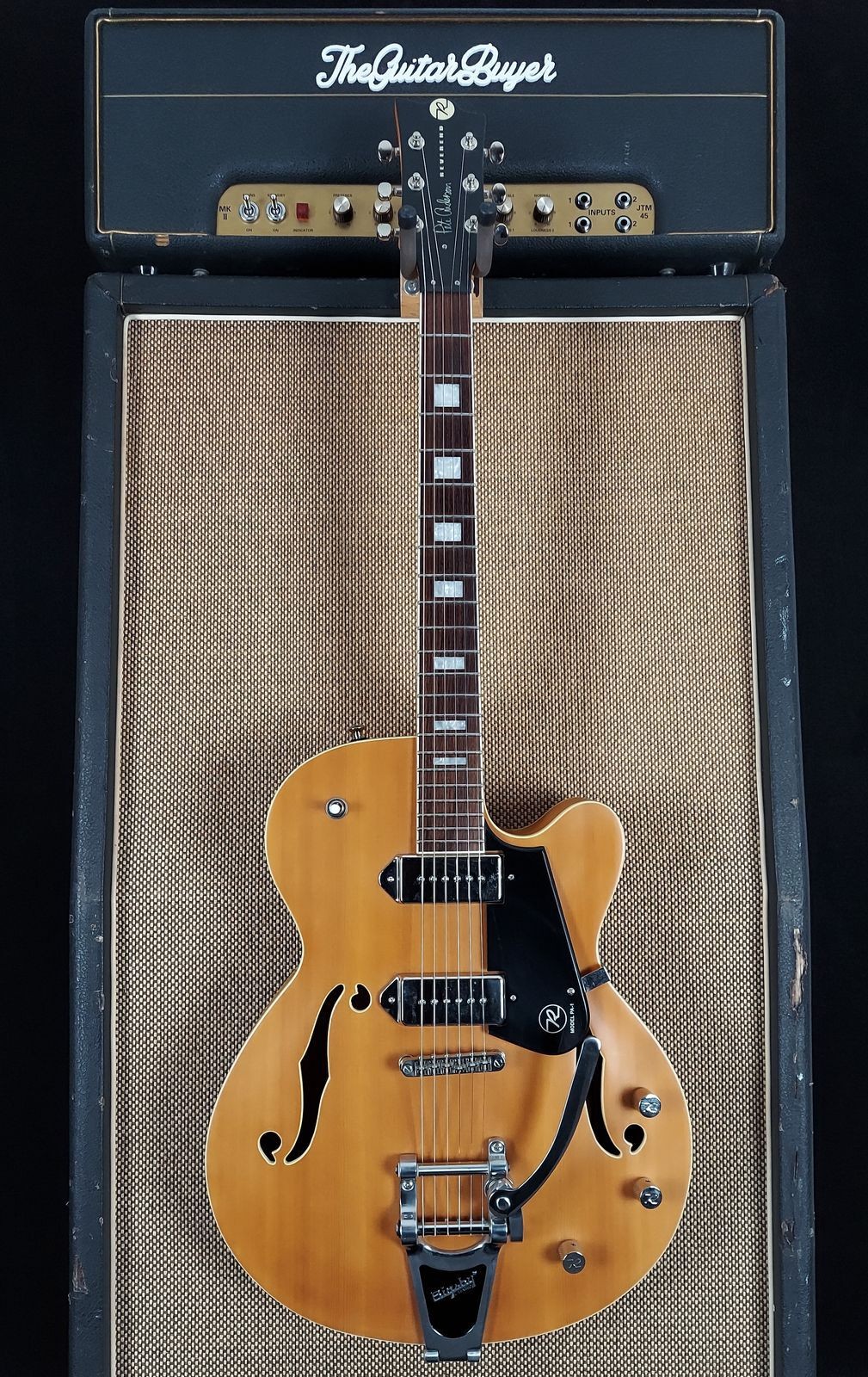 2009 Reverend PA-1 Pete Anderson Very Good Condition No Fret Wear (A-54)