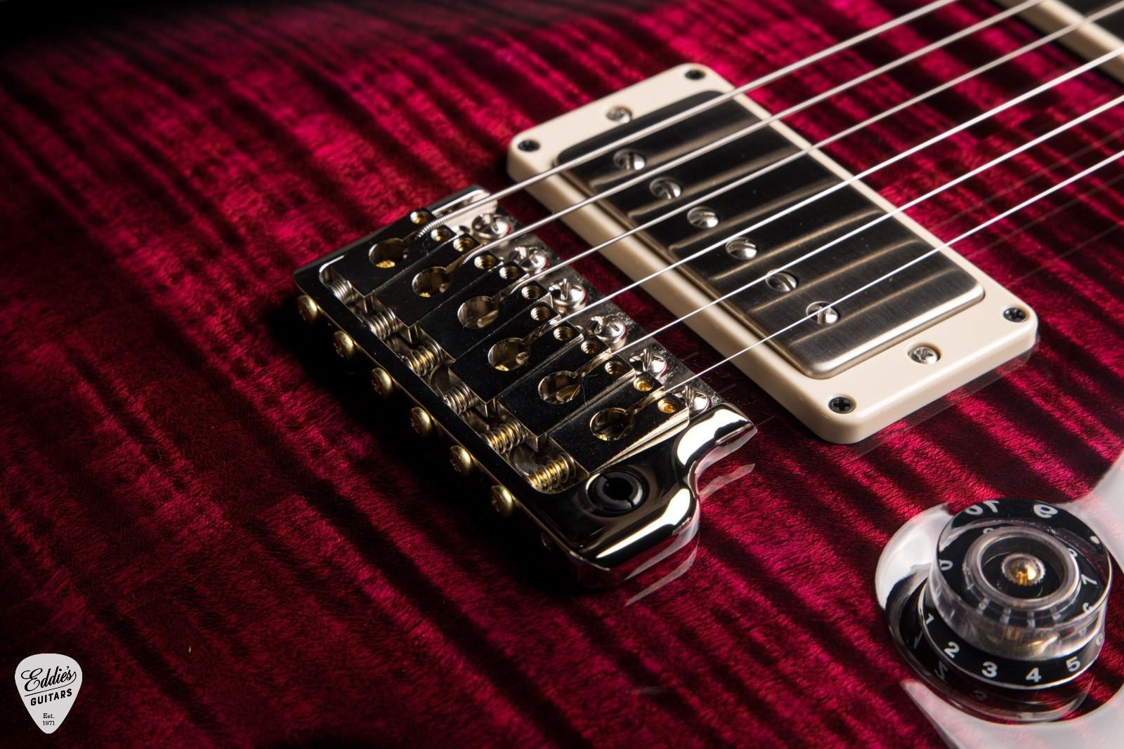 2024 -PRS Eddie’s Guitars Wood Library DGT – Fire Red Smokeburst
