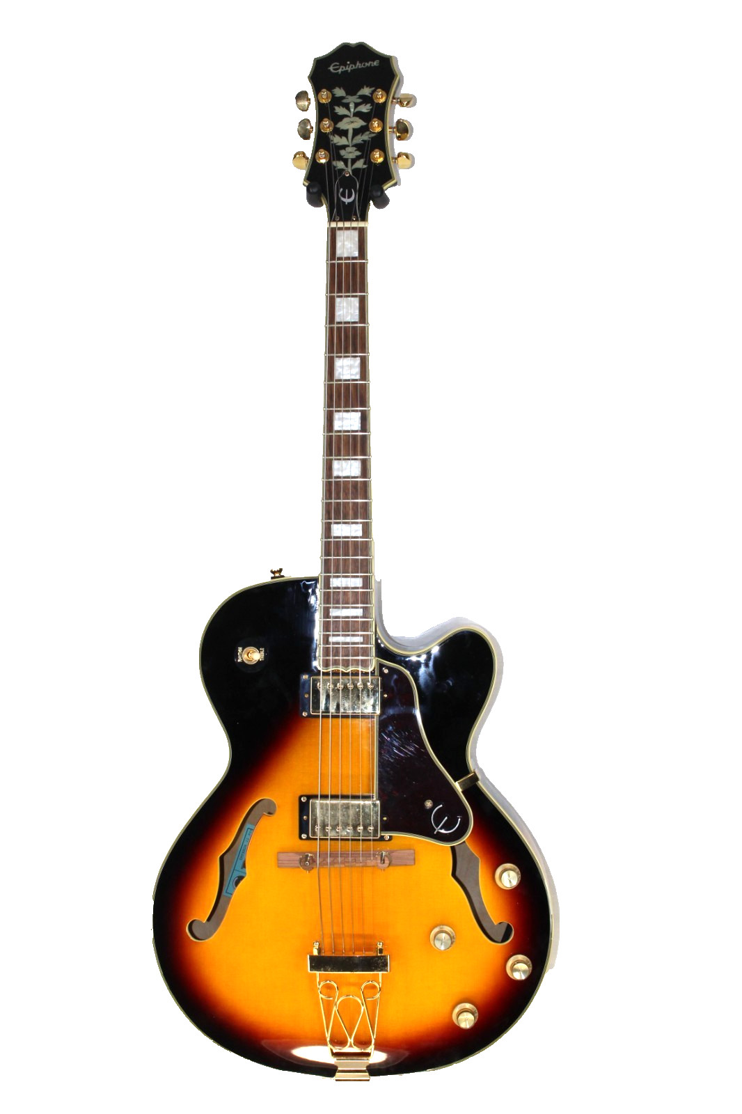 Epiphone Joe Pass Emporer II Electric Hollowbody Guitar – Vintage Sunburst M1397