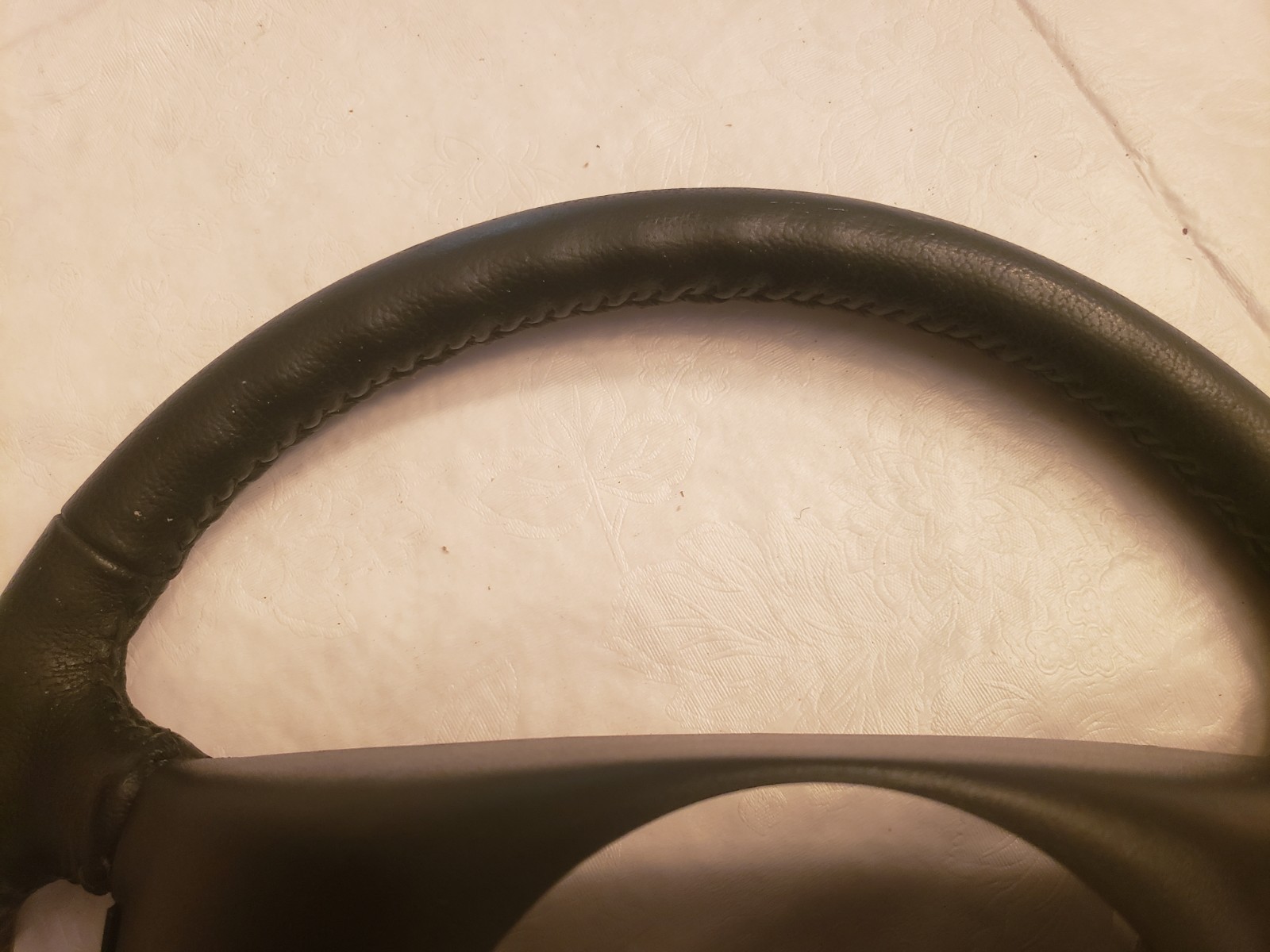 ✅ 1998-2002 2nd Gen Dodge Ram 1500 2500 3500 Black Leather Steering Wheel OEM