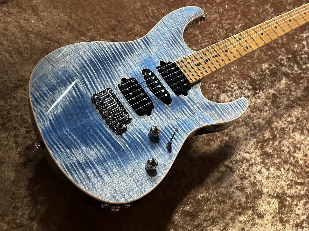 Suhr Modern Plus -Trans Blue Denim/Slate- 3.371Kg Electric Guitar