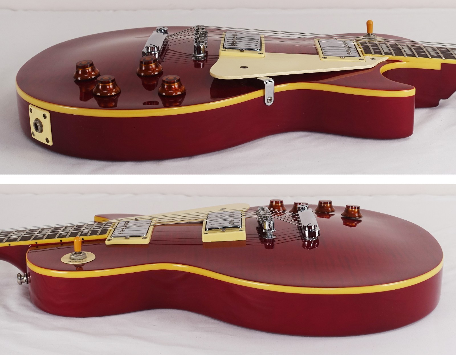 2012 Tokai Love Rock Les Paul Cherry Red Flametop with Gig Bag