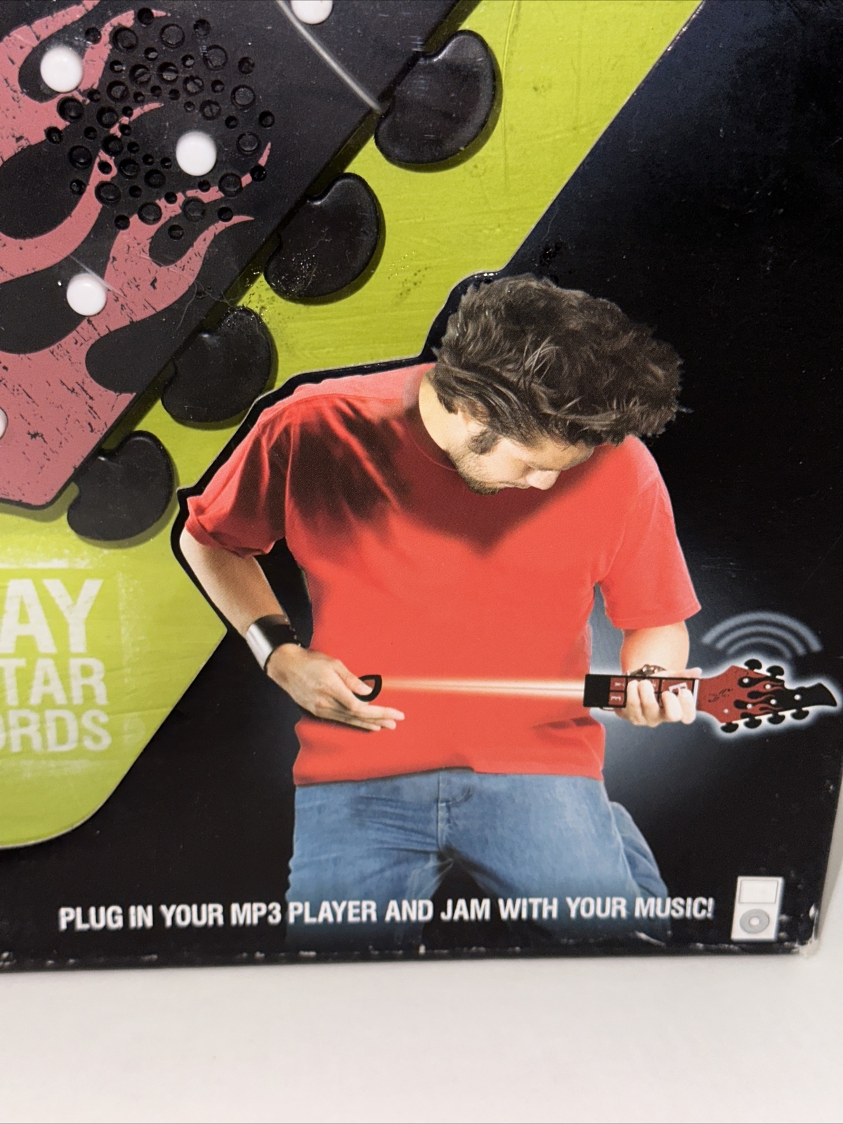 First Act Virtual Electric Guitar Music Learning Toy Plug In Your MP3 Player