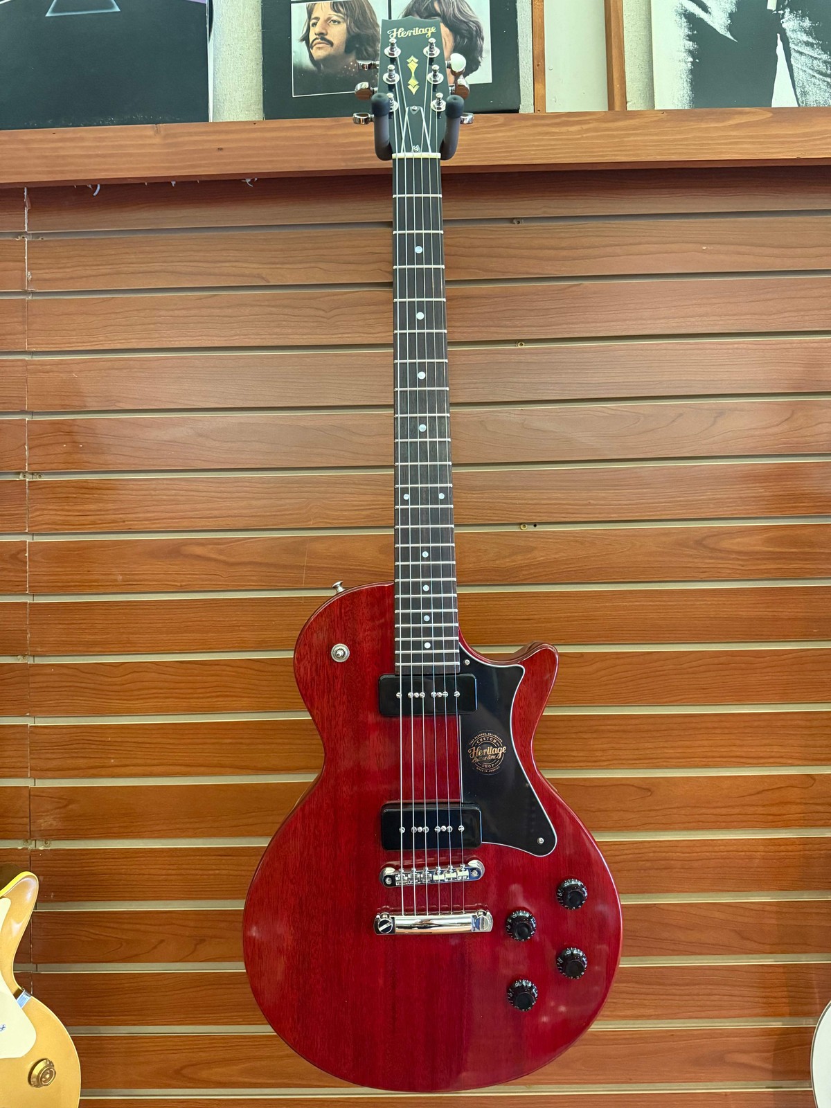 Heritage Custom Shop Core Collection H-137 Electric Guitar, Faded Cherry