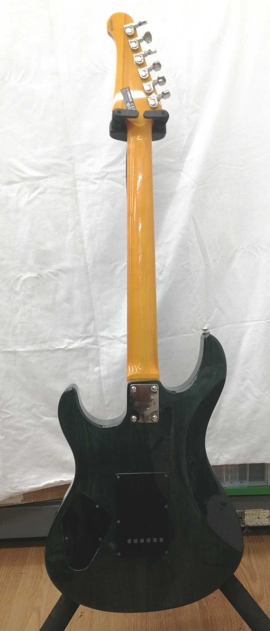Yamaha Pacifica PAC612VIIFM Indigo Blue Electric Guitar w/ Case Tested – JAPAN