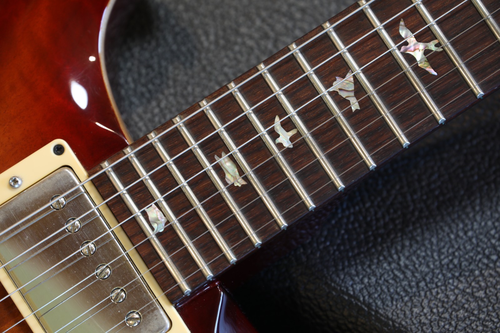2002 PRS Santana Signature III Wide Fat Neck Electric Guitar Sunburst + OHSC