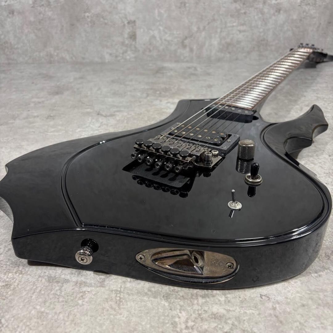 GrassRoots G-A-68 Aoi Signature Model Black Electric Guitar V Rock Metal