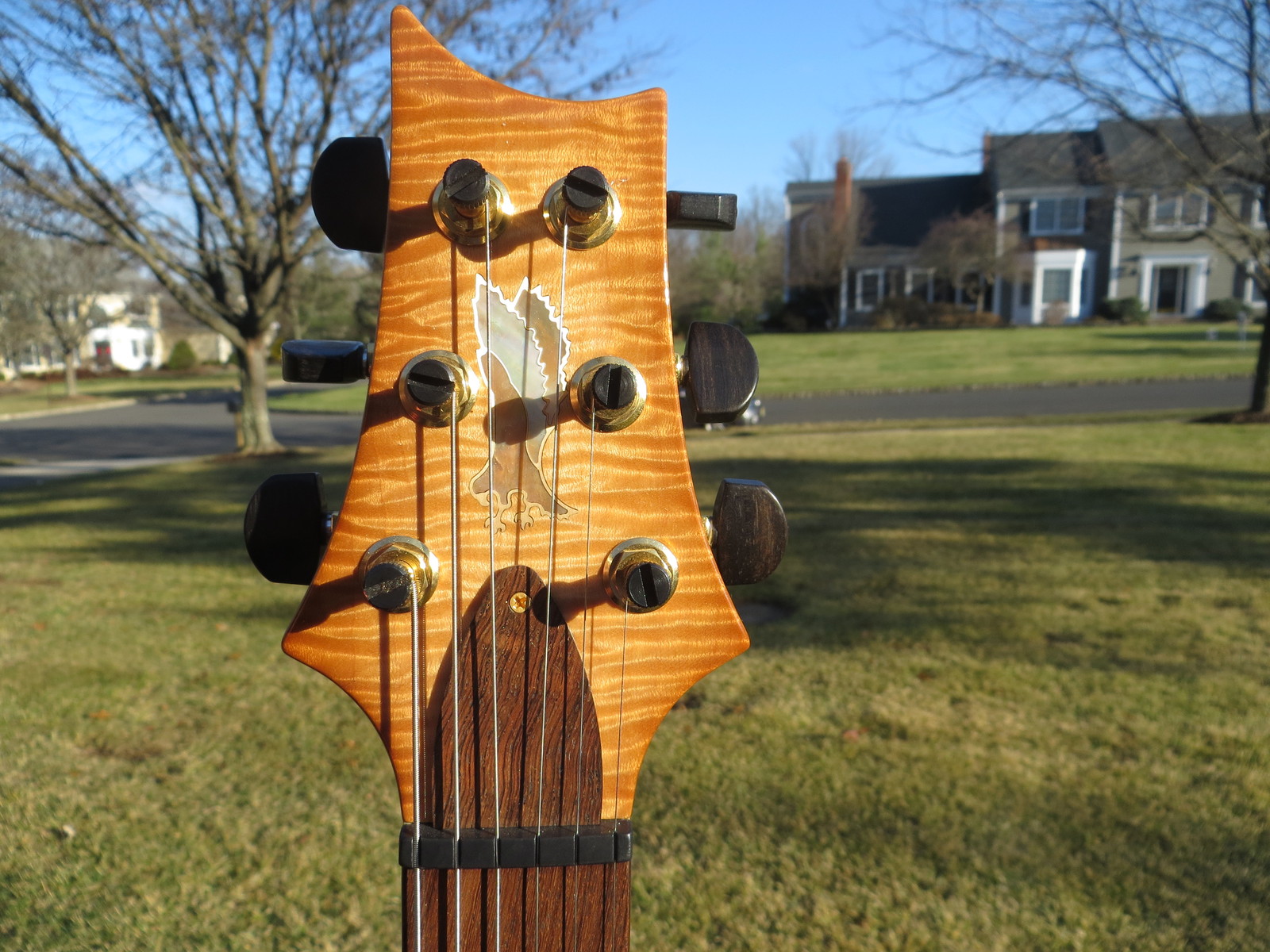 Prs Private Stock Custom 22 Smokey Blonde Flame Brazilian Fret Curly Maple 2008