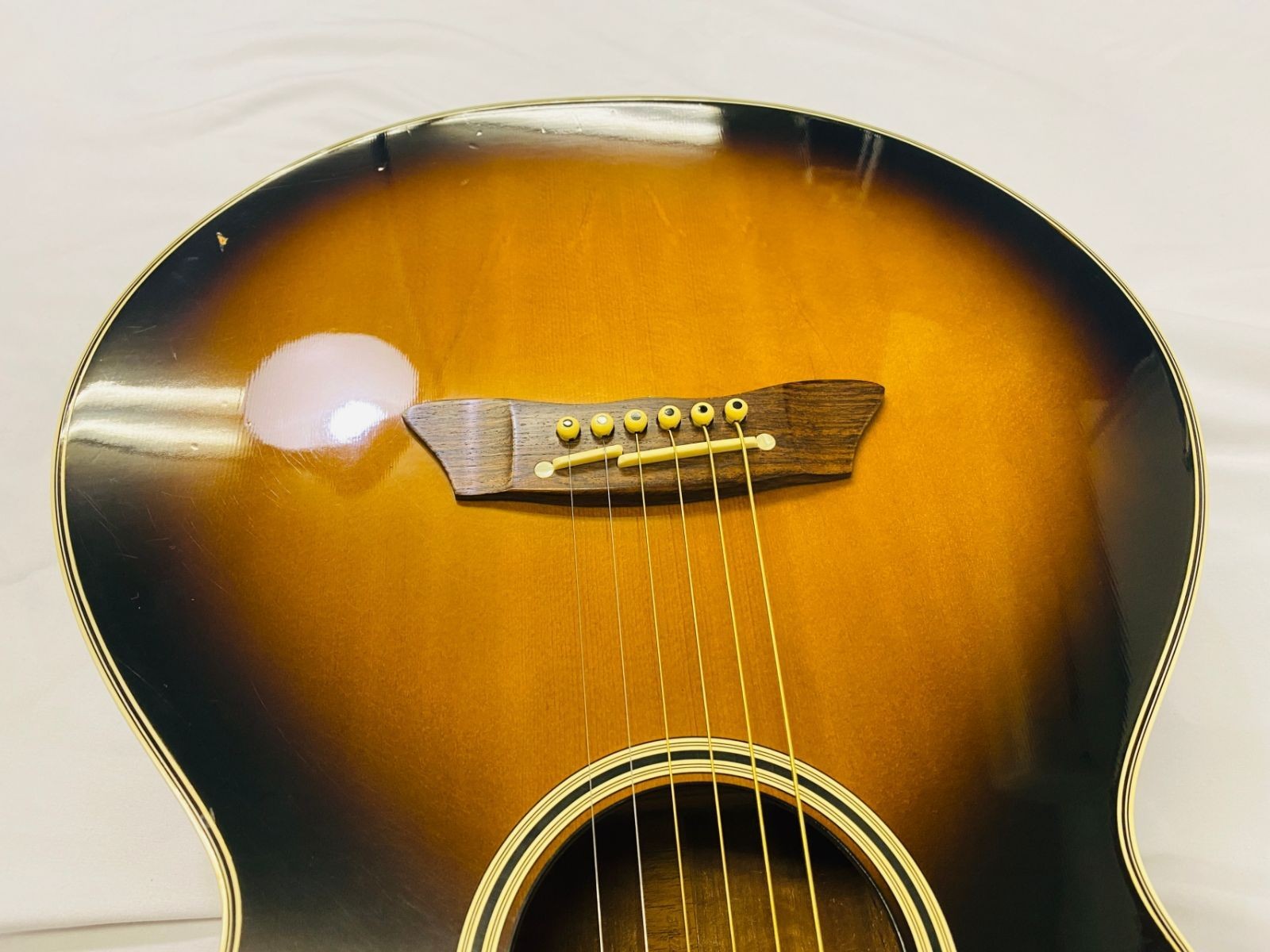 Takamine PT106 Acoustic Electric Guitar 2003 Brown Sunburst MIJ w/ Hard Case