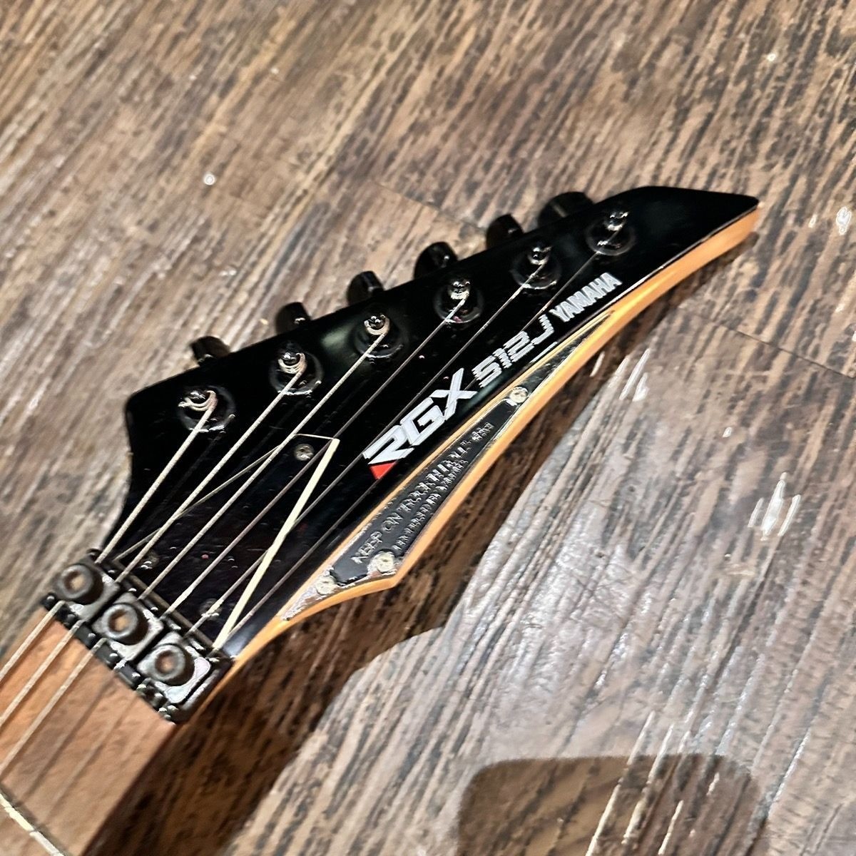 YAMAHA RGX512J Black 1988 Electric Guitar W/Tremolo Arm Shipping From Japan