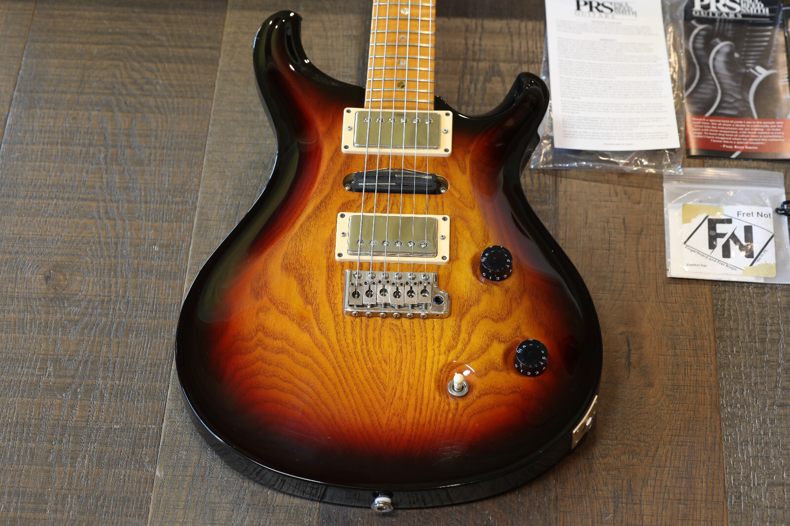 1998 PRS Swamp Ash Special Electric Guitar 3-Tone Sunburst HSH + OHSC