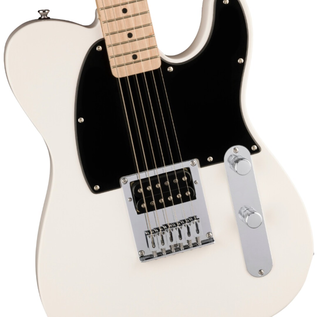 Squier Sonic Esquire H Electric Guitar, Maple Fingerboard, Arctic White