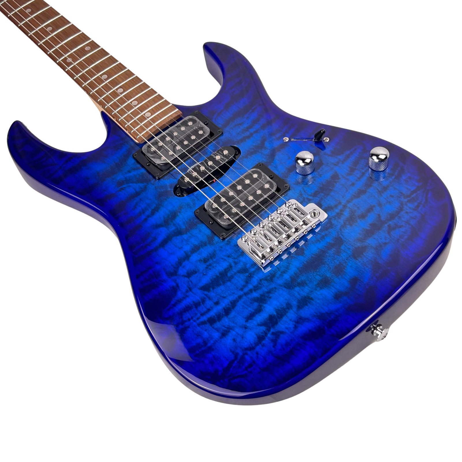 Ibanez GRX70QA RG Gio Electric Transparent Blue Burst