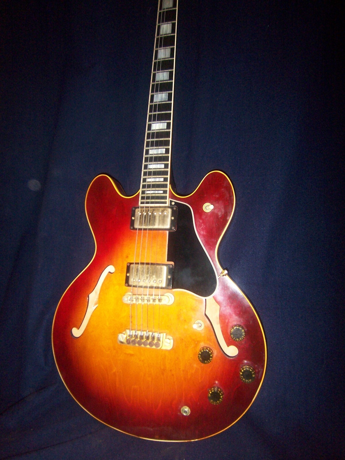 GIBSON ES347 ALL ORGINAL RARE 1980 VERY WELL MAINTAINED w/CASE- GOLD HARDWARE –