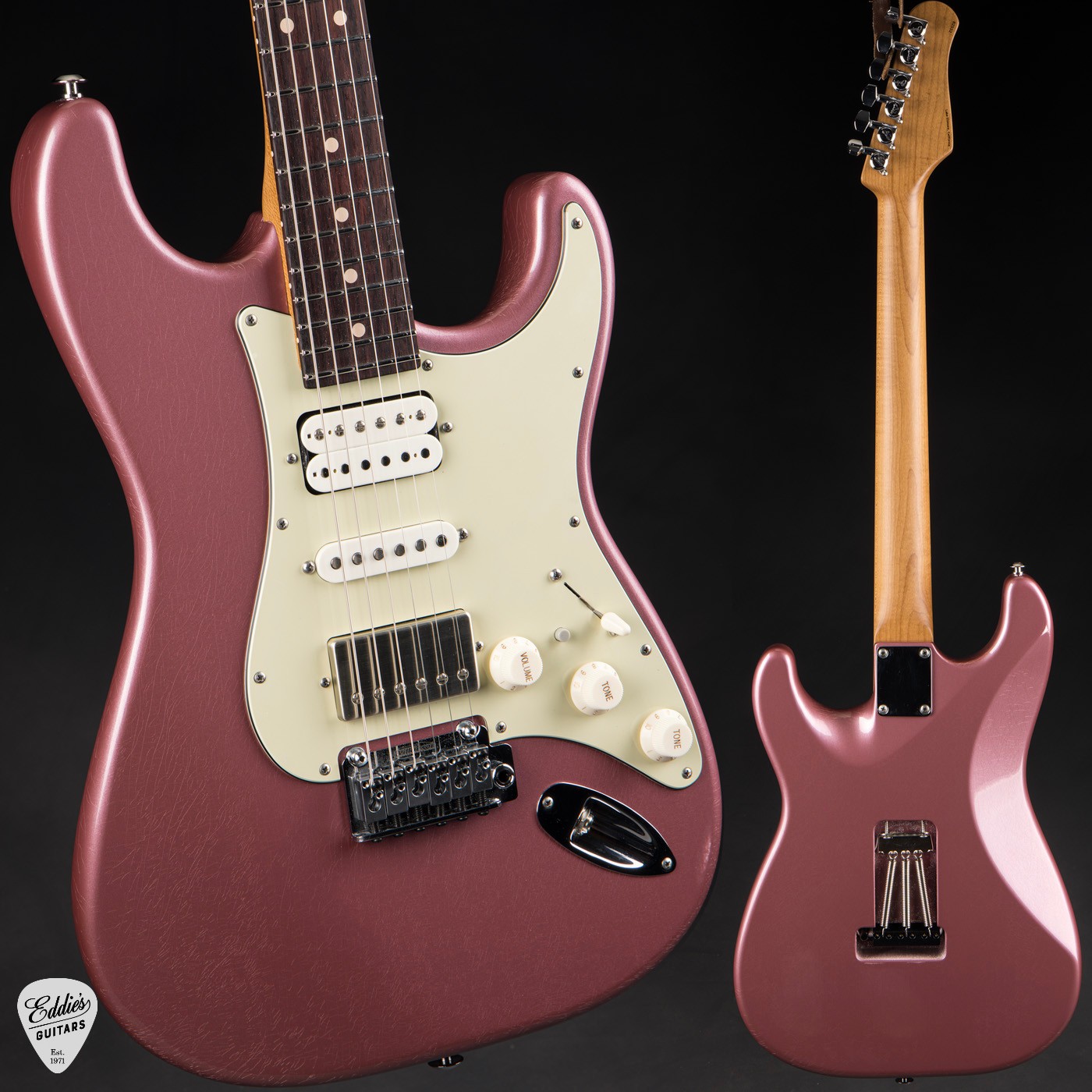 Suhr Classic S Antique Roasted – Burgundy Mist