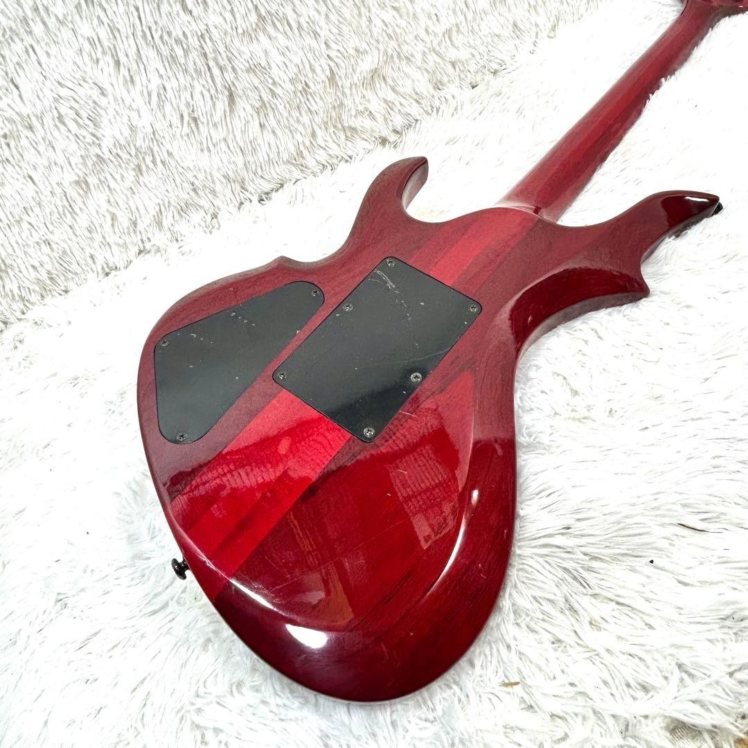 Grass Roots G-NH-70 Nightmare Deep Red Ash Electric Guitar Used Product