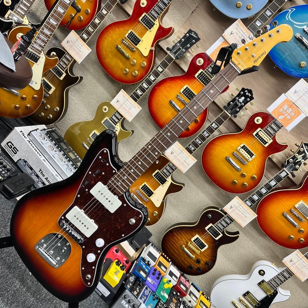 History Jazzmaster Type Sunburst Electric Guitar Used Shipping From Japan