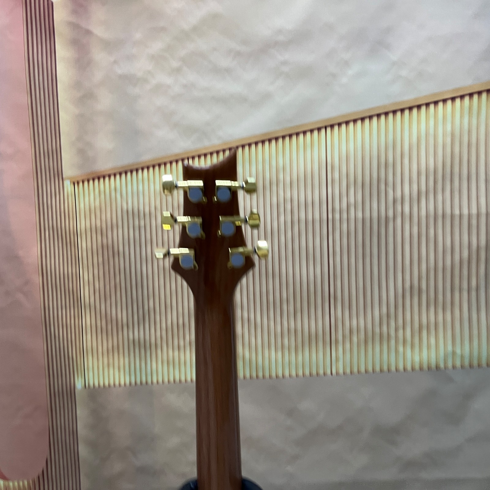 🪵Natural Wood Grain Custom Electric Guitar 🎸Gold Hardware Bird Inlay