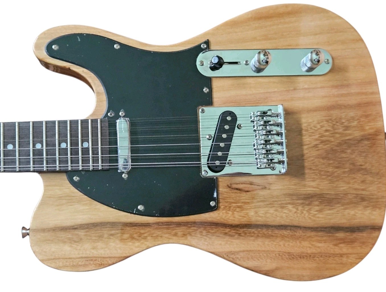 NEW PAISLEY 6 STRING TELE STYLE SOLID STYLE ELECTRIC GUITAR CUSTOM ALUMINUM TOP