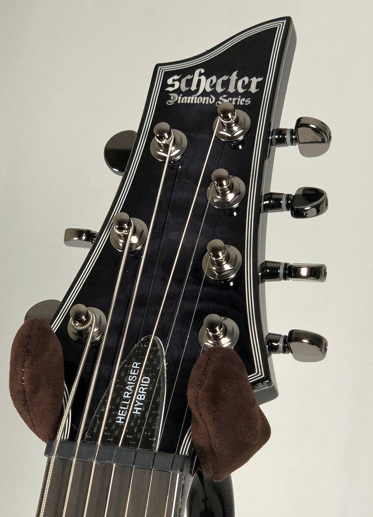 Schecter Hellraise Hybrid C-7 7-String Electric Guitar Trans Black Burst New
