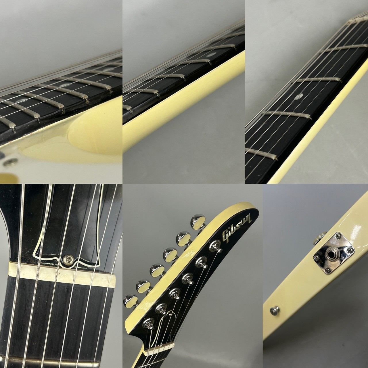 [Gibson] Explorer White Made in USA 2000 Solid Body Electric Guitar W/Hard Case