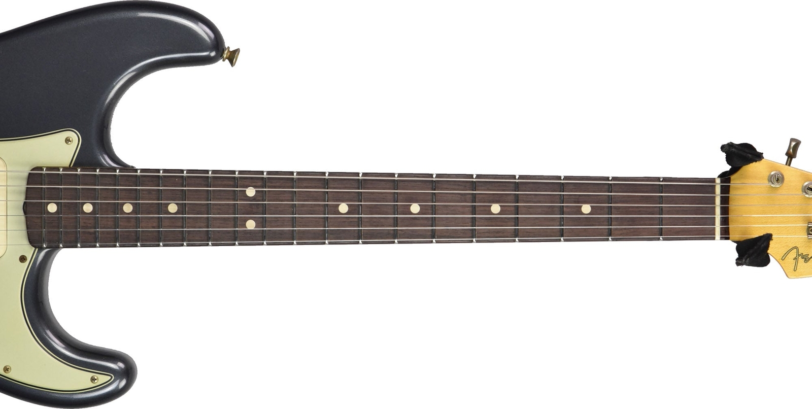 Fender Custom Shop 63 Stratocaster Journeyman Relic in Charcoal Frost Metallic