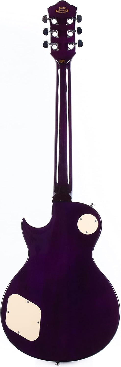 GROTE Guitar Solid Body Electric Purple LPYS-006 Gigbag Included