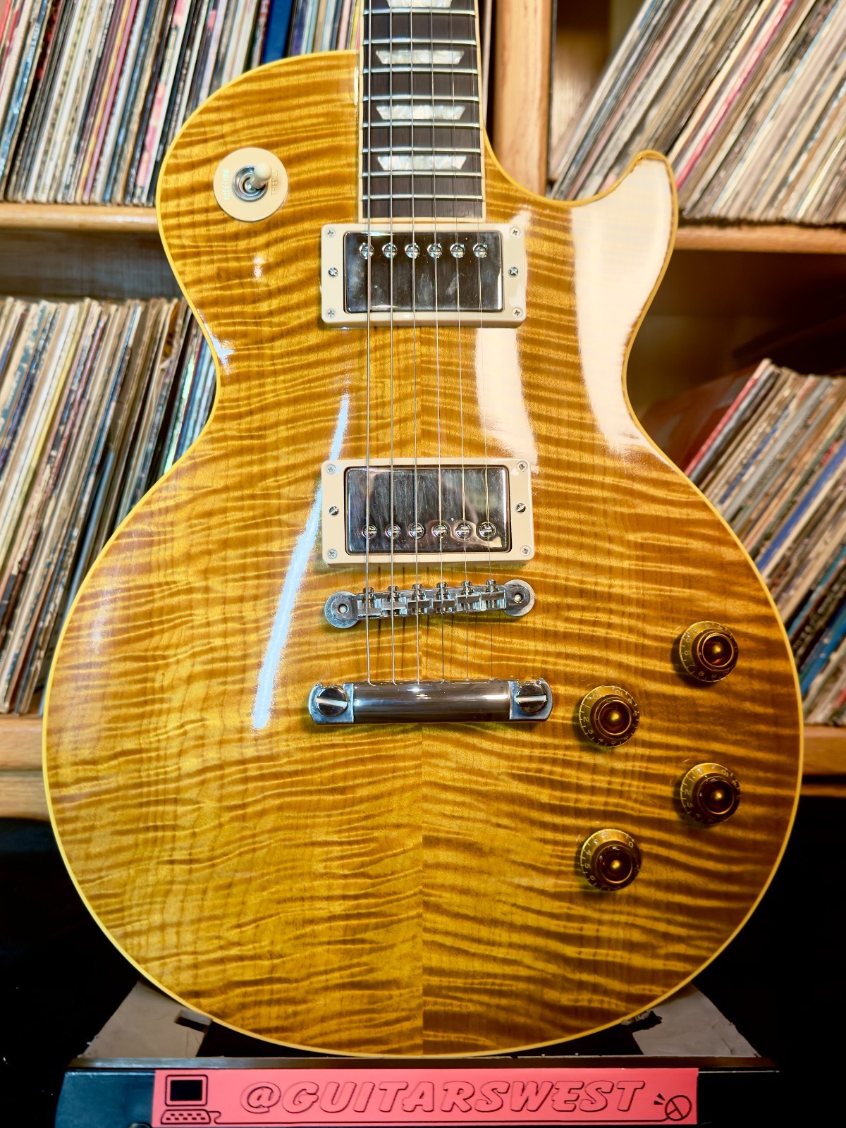 1997 Gibson Custom Shop Les Paul Classic • natural • Korina body • Korina neck