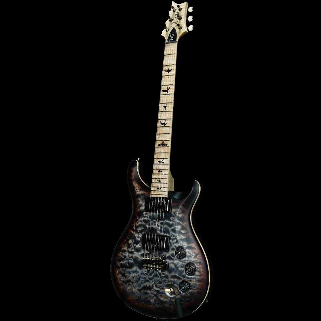 PRS Wood Library DGT Quilt Maple Top Electric Guitar – Charcoal Tri-Color