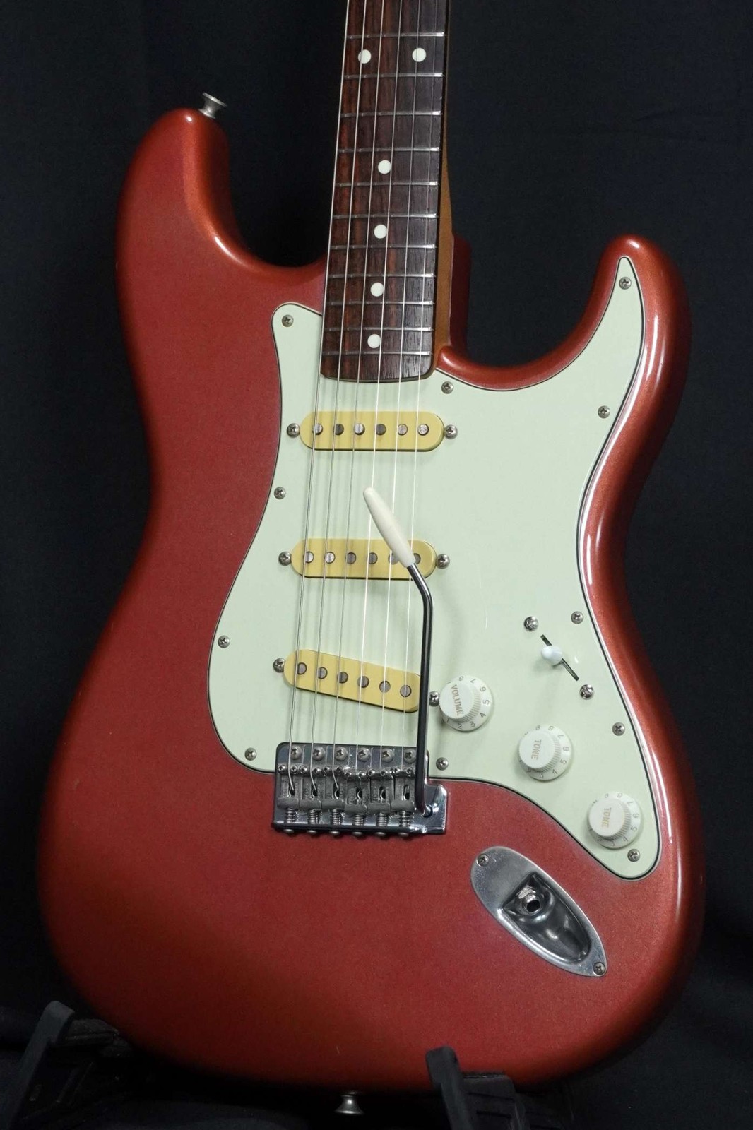 Fender Japan -2015 / St62 Custom Order Burgundy Mist Metallic Matching Head