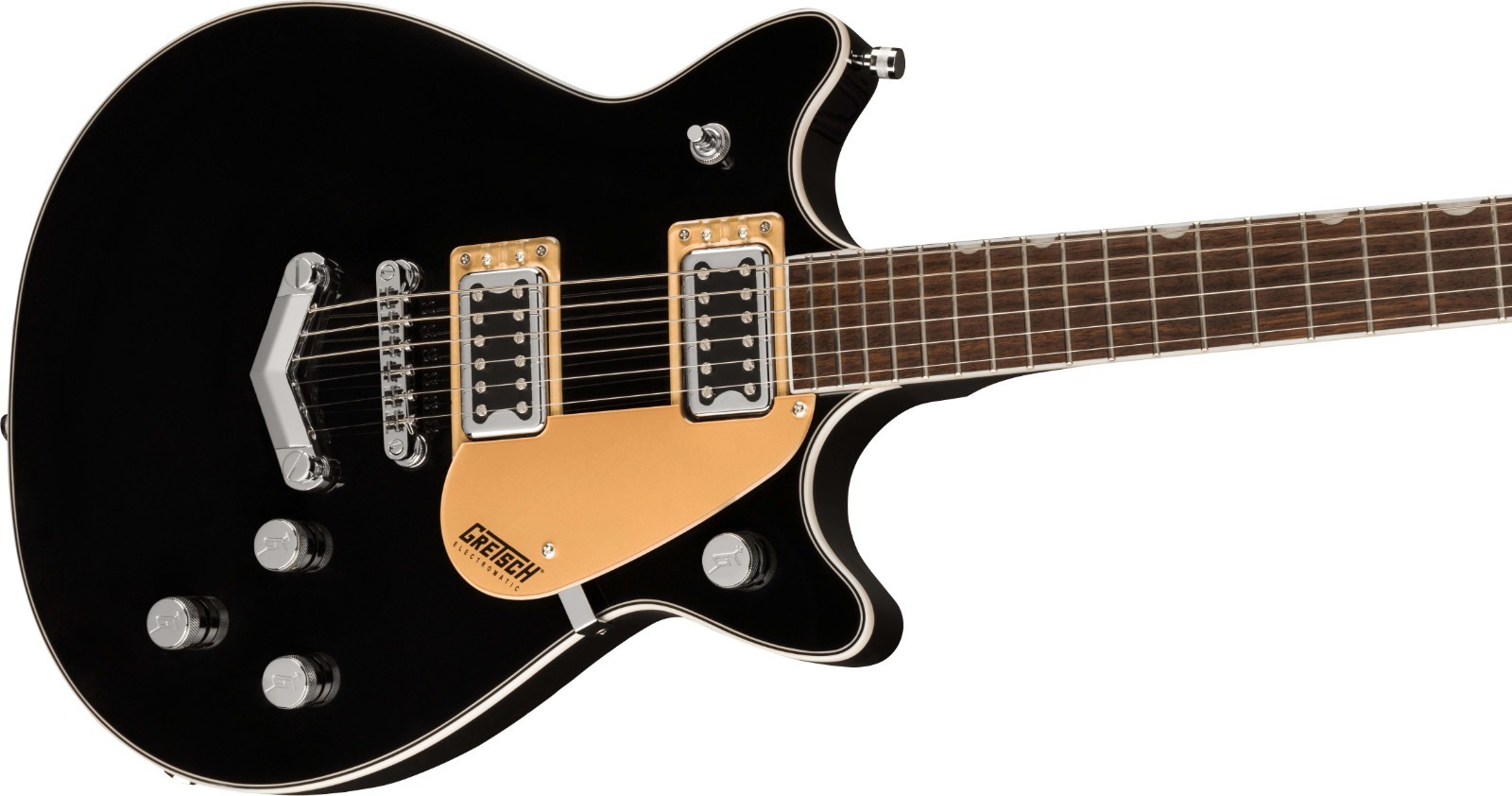 Gretsch G5222 Electromatic Double Jet BT Electric Guitar – Black-NEW