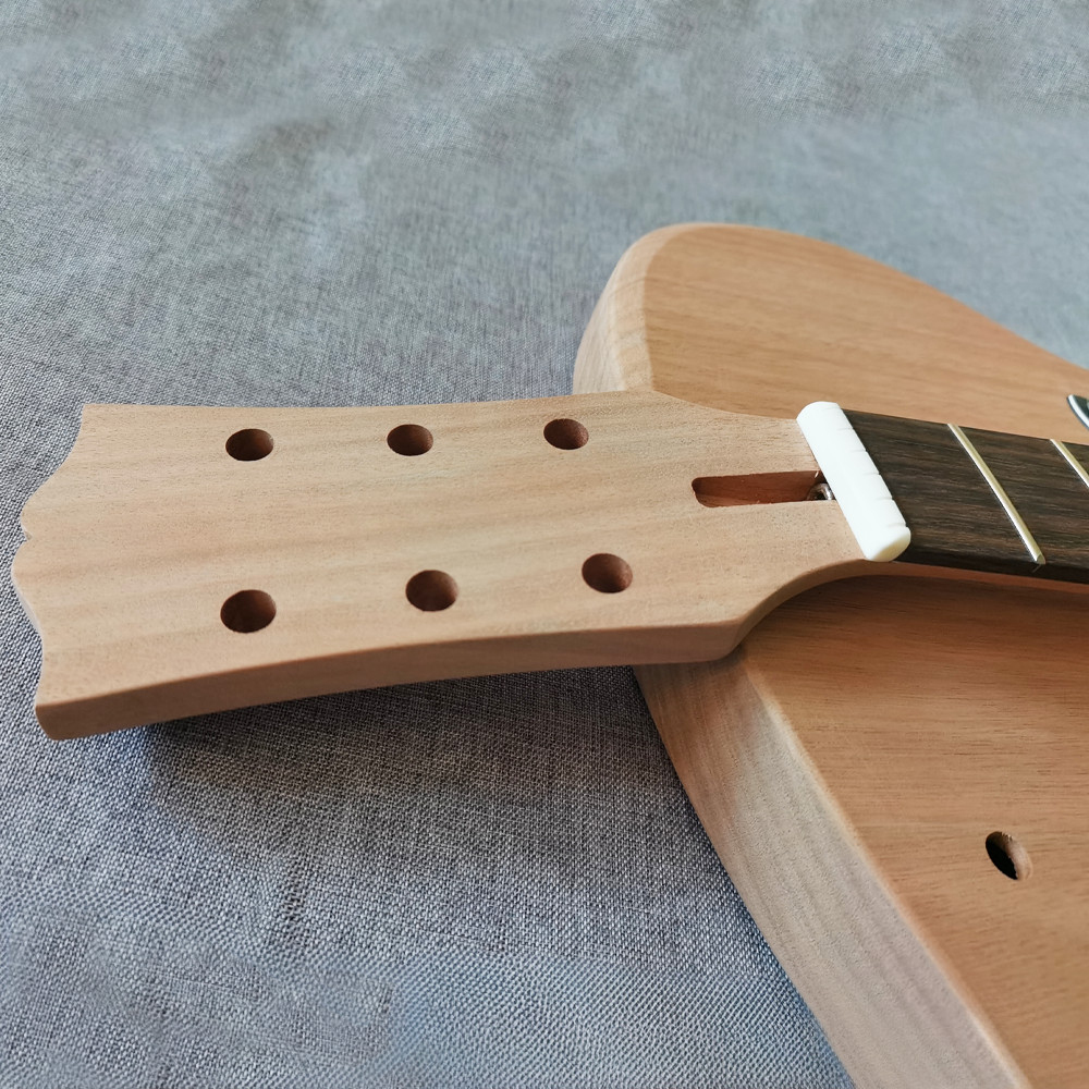 DIY S G style 6 String Electric Guitar Kit Humbucker Pickup set neck Maple neck